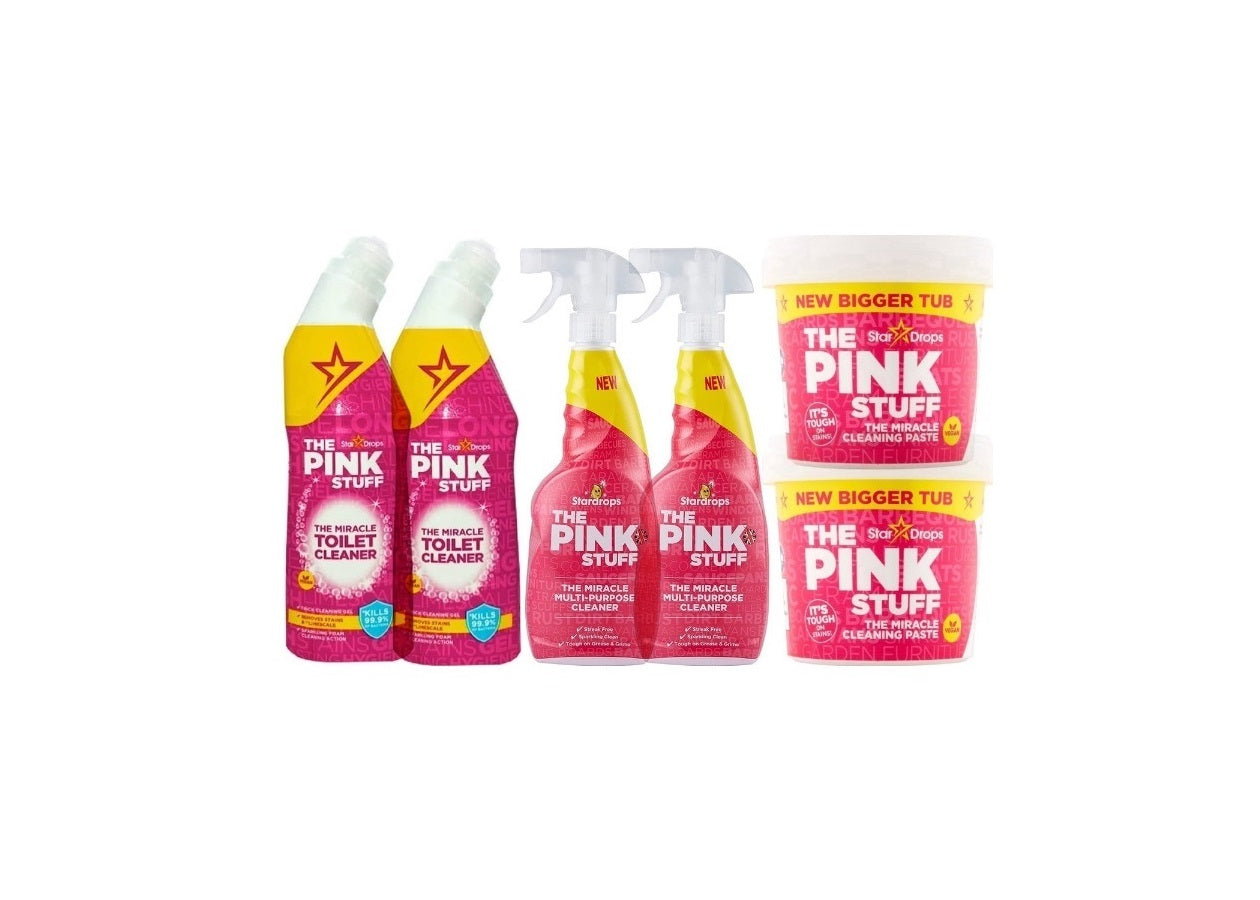 Stardrops - The Pink Stuff - The Miracle Multi-Purpose Cleaning Spray 750ml  3-Pack Bundle (3 Multi-Purpose Spray) 