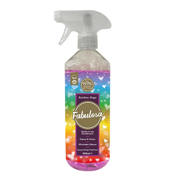 Fabulosa Allesreiniger Spray Rainbow Drops 500ml