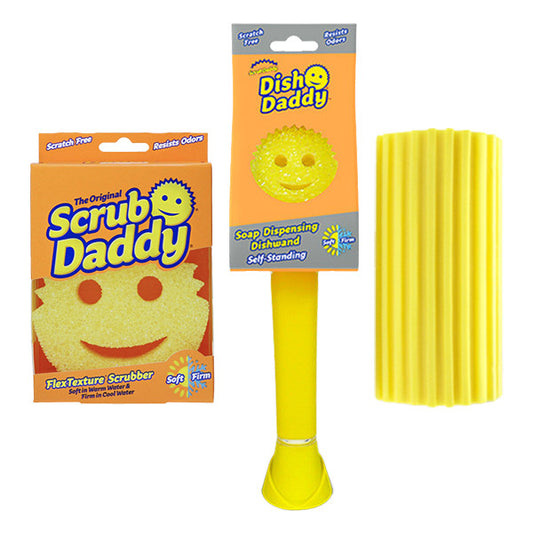 Scrub Daddy Damp Duster - Wonder Duster - Yellow – The Pink Stuff