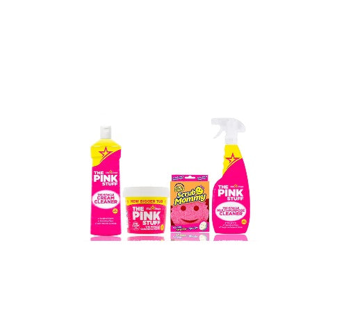 The Pink Stuff - My First Bundle - 1x 850g de pâte, crème nettoyante, nettoyant tout usage, gommage maman